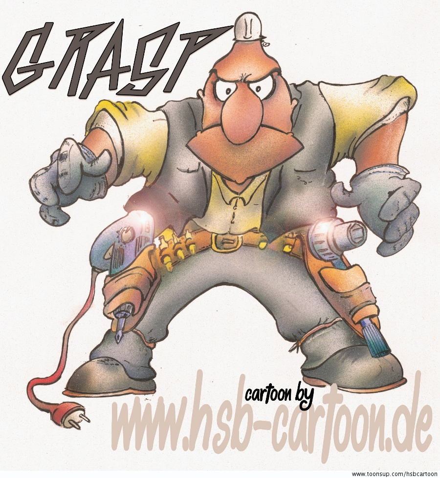 Cartoon: Bauarbeiter 1