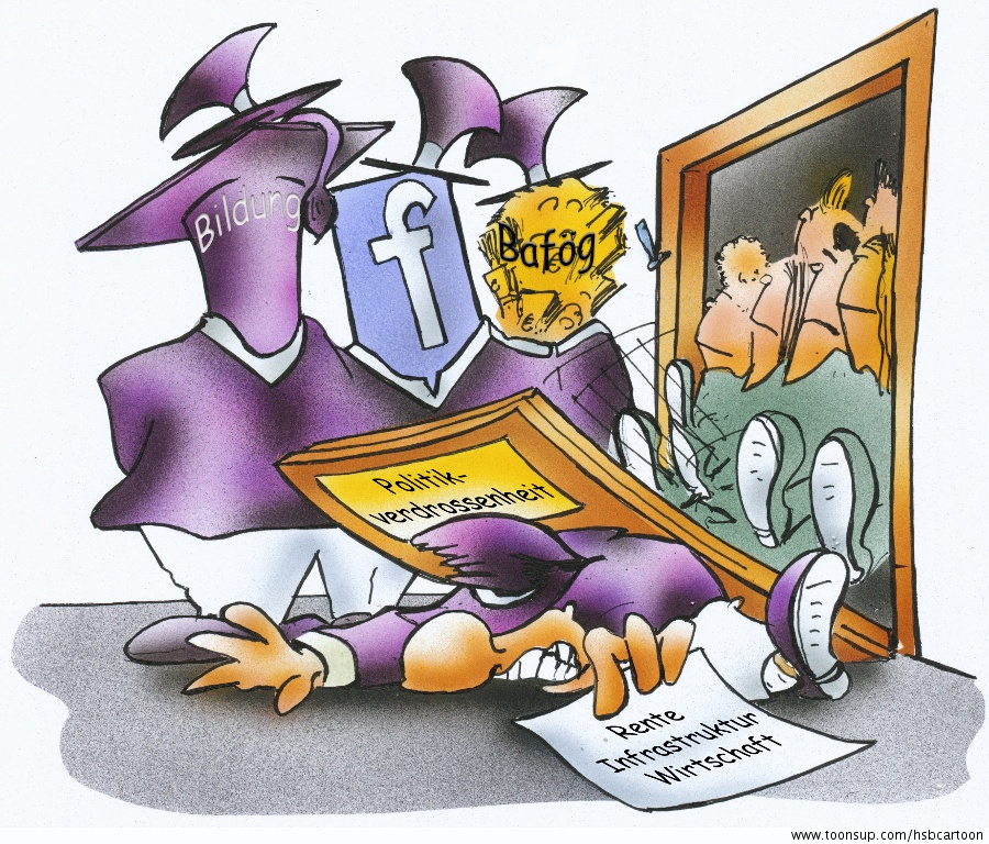 Cartoon: Politikverdrossenheit 1