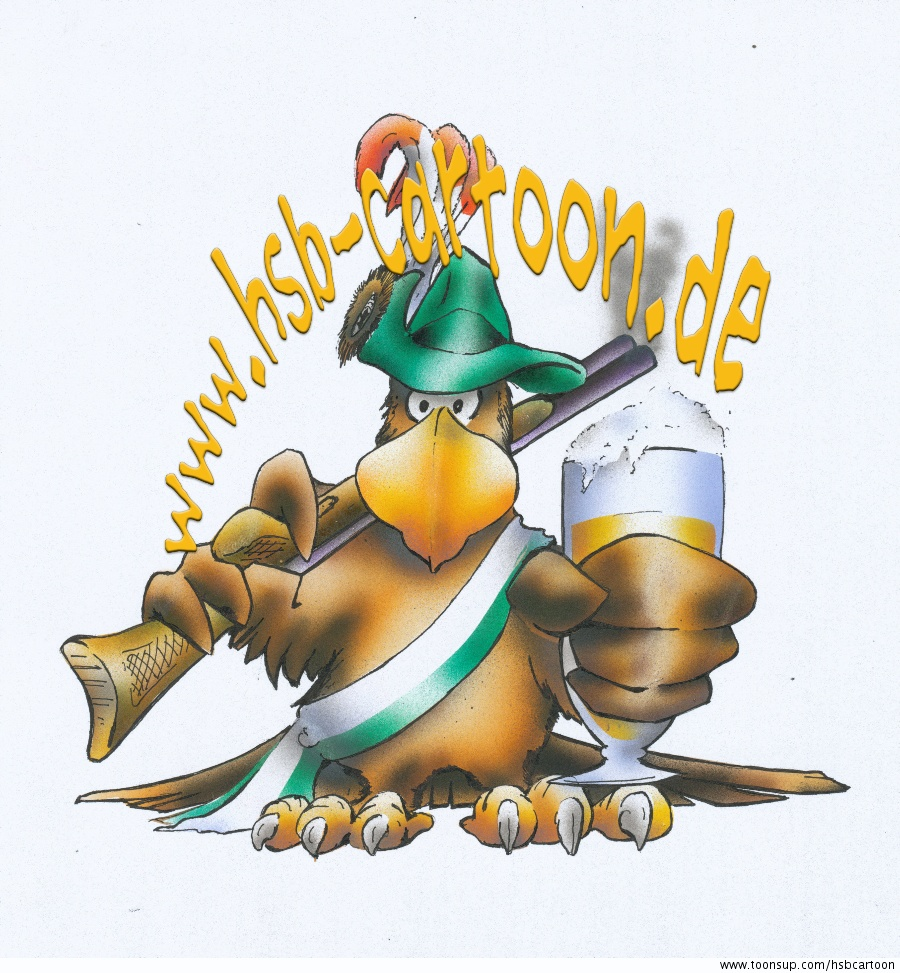 Cartoon: Schützenadler 1