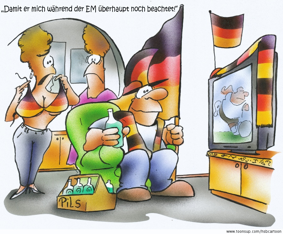Cartoon: EM 2012 1