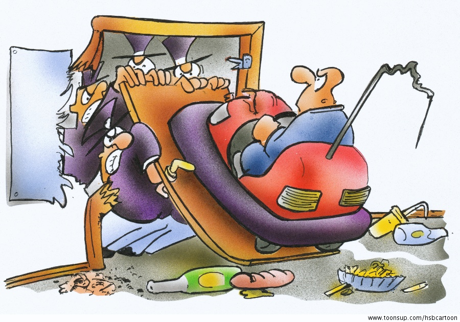 Cartoon: Kirmes 1