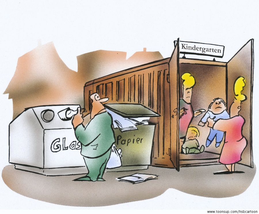 Cartoon: Kindergarten 1