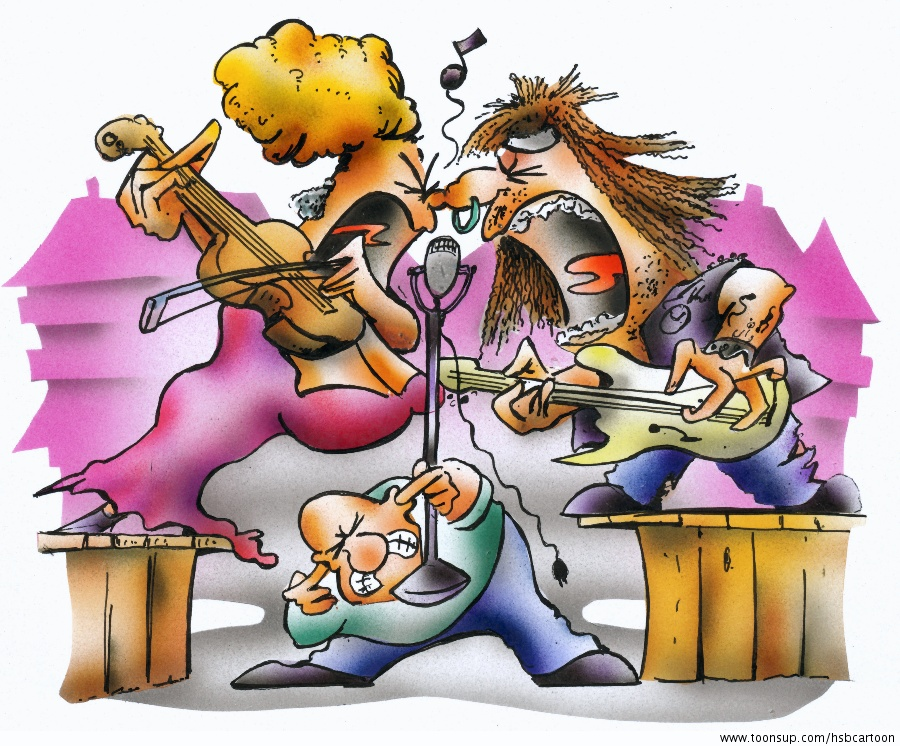 Cartoon: rock meets classic 1
