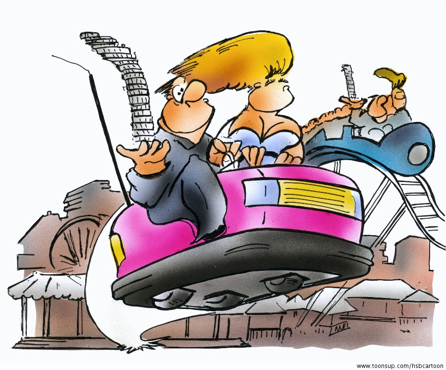 Cartoon: Kirmes 1