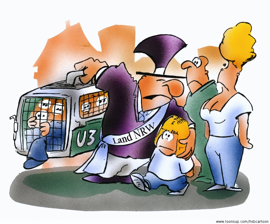 Cartoon: U3 Betreuung 1