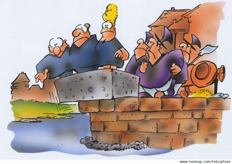 Karrikatur: Fundament 1