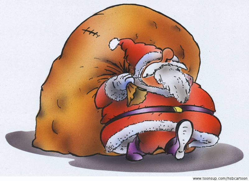 Cartoon: santa claus 1
