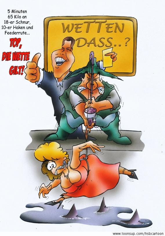 Cartoon: Wetten dass 1