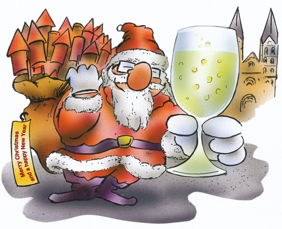 Cartoon: Merry Christmas 1