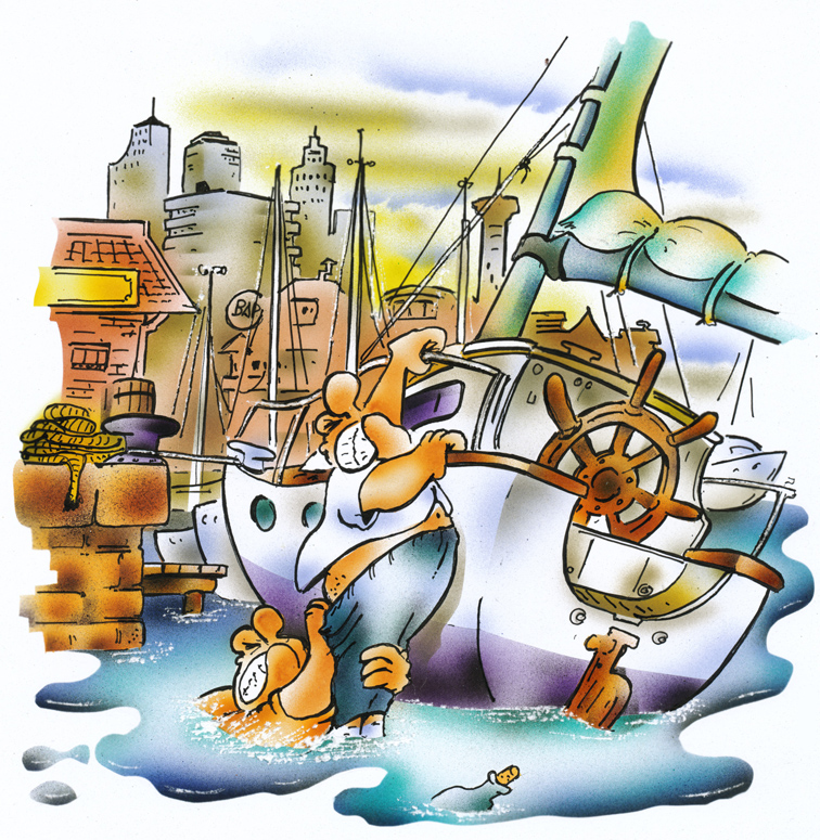 Cartoon: landlubbers 1