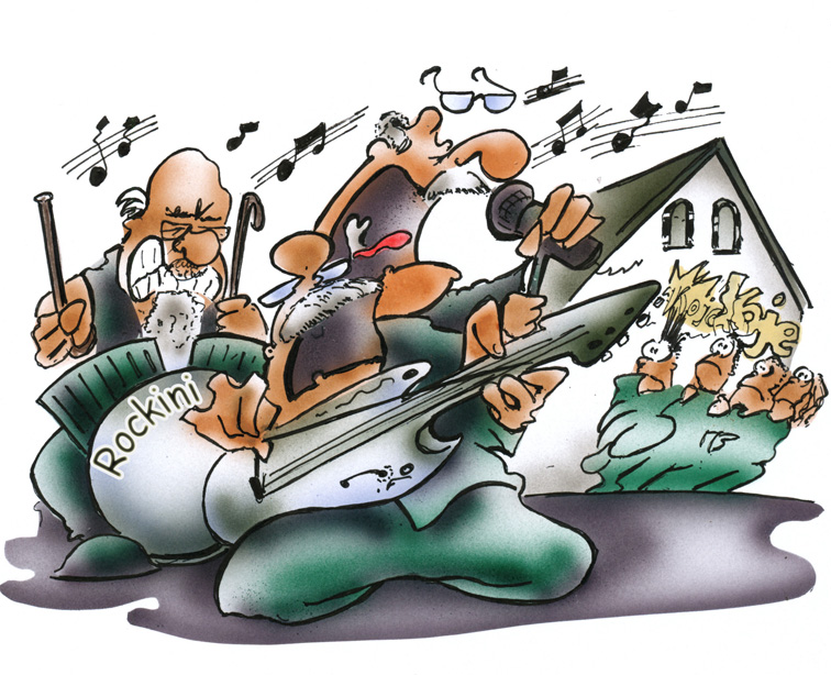 Cartoon: Rockoldies 1