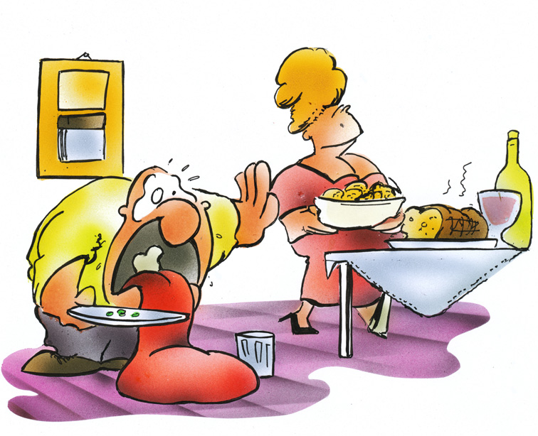Cartoon: Fastenhalbzeit 1
