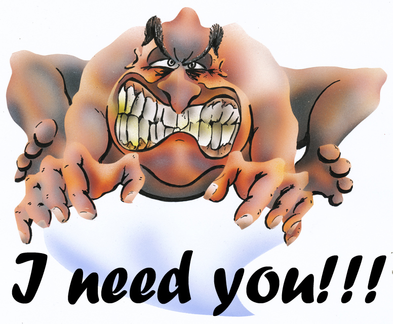 Cartoon: I need you 1