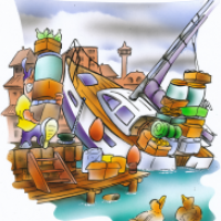 overloaded boat