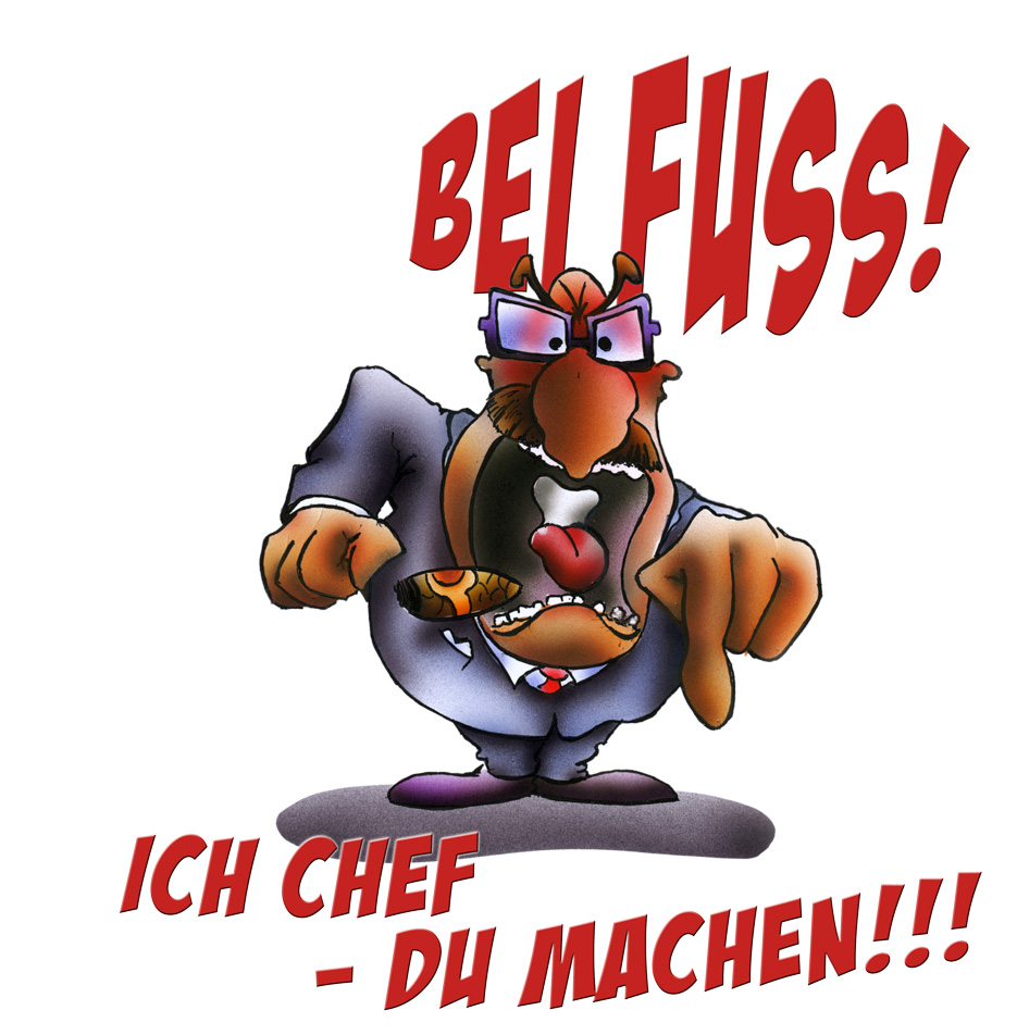 Illustration: Der Chef002 1