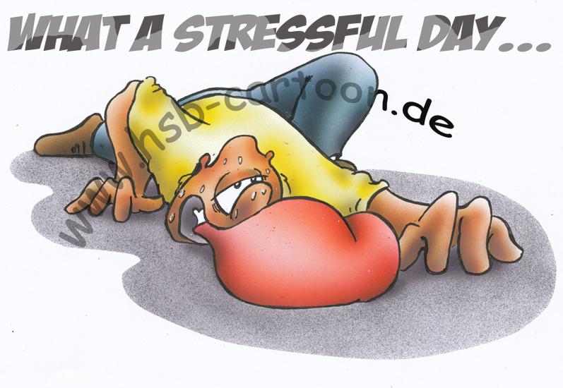 Cartoon: Feierabend 1