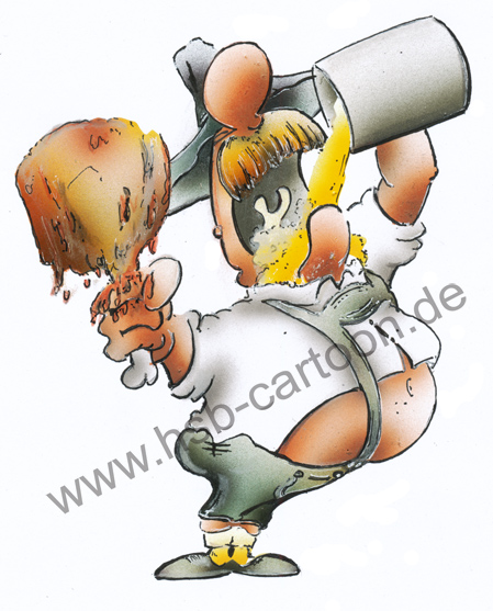 Cartoon: bavaria beer 1