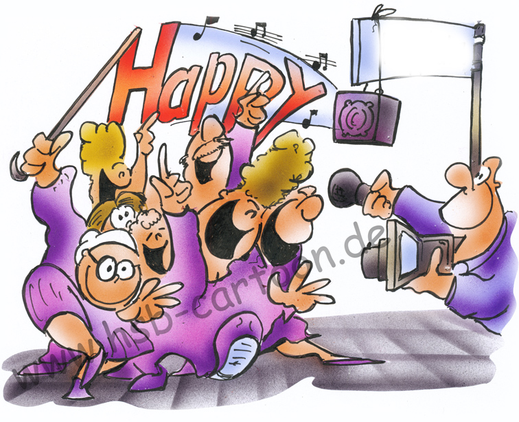 Cartoon: Happy 1