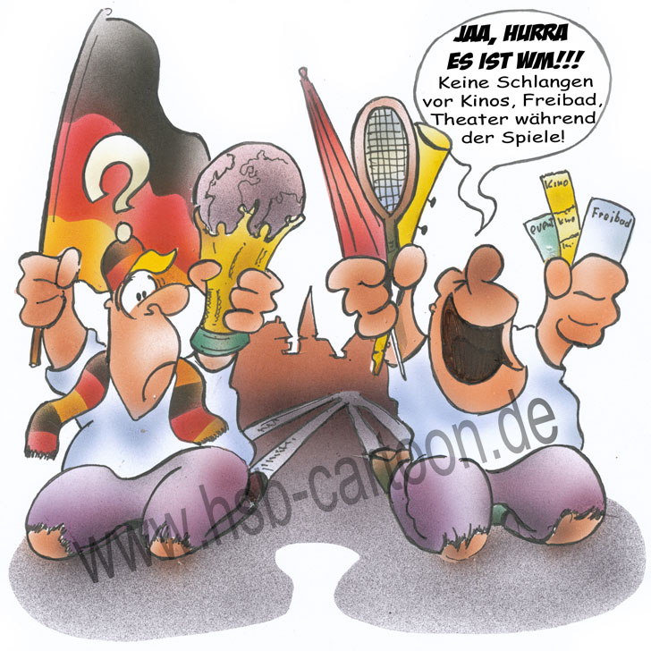 Cartoon: Fußballhasser 1