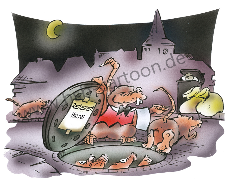 Cartoon: Rattenplage 1