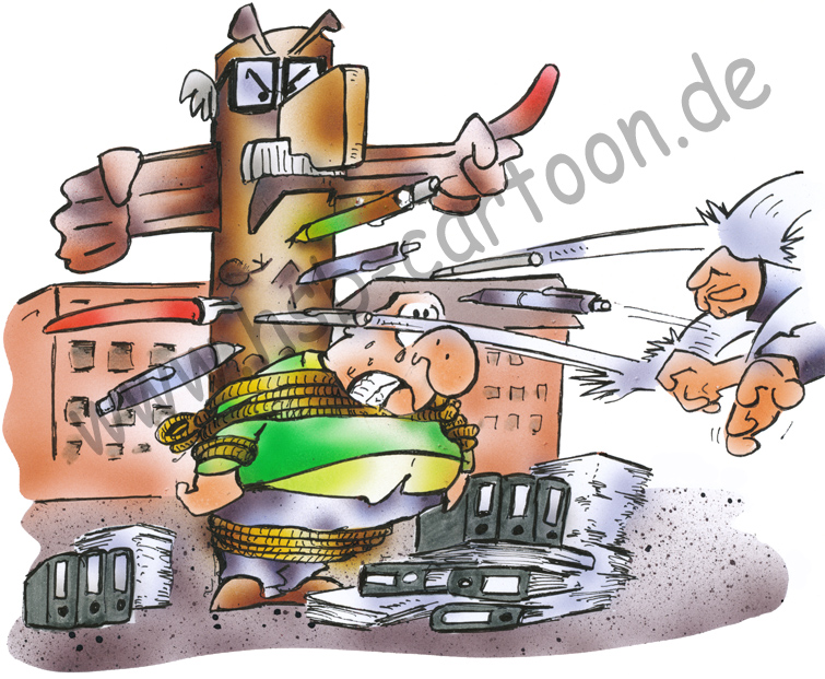 Cartoon: stake 1