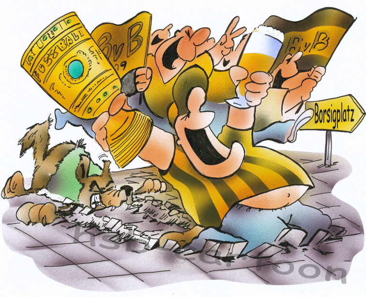 Cartoon: DFB Finale 1