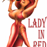 Lady in red