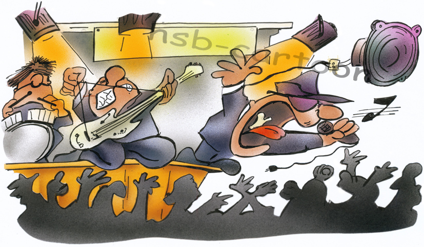 Cartoon: live on stage 1