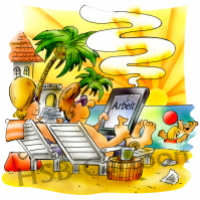 Arbeiten im Urlaub
