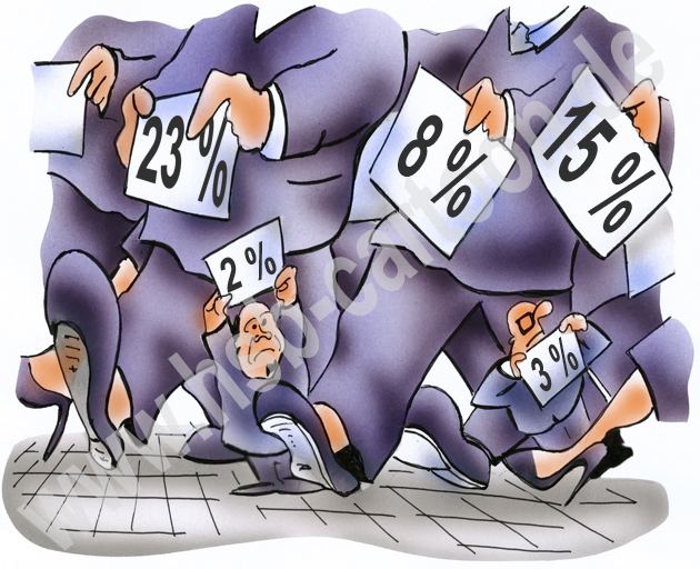 Caricature: Wahlmodus 1