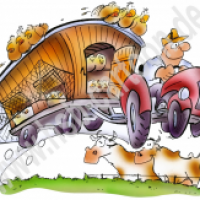 Mobiler Hühnerstall