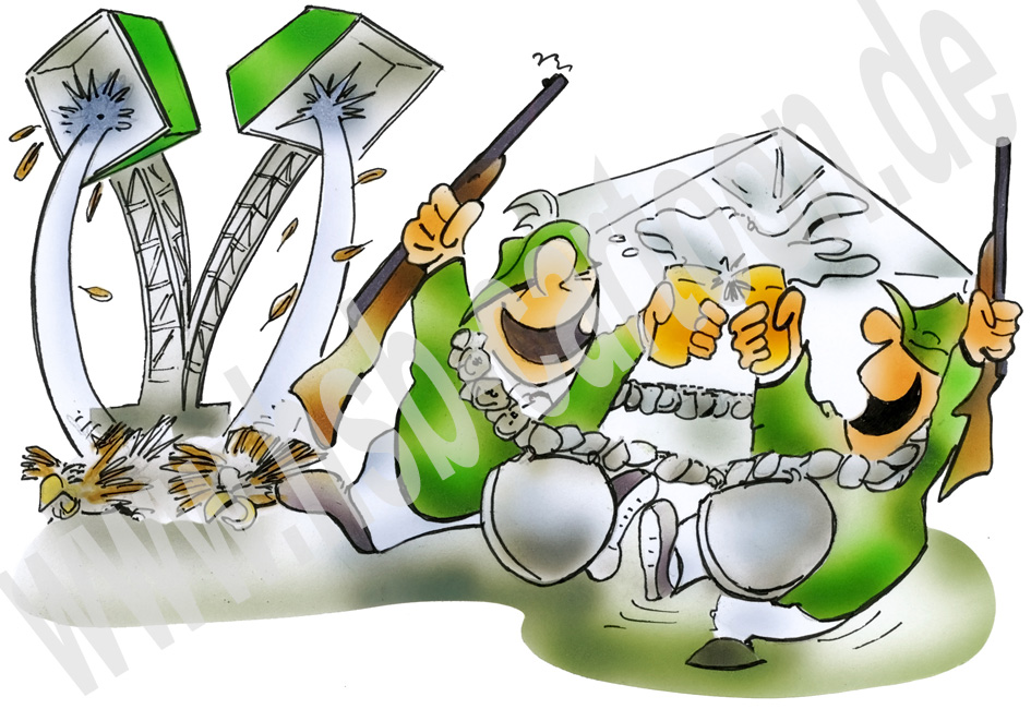 Caricature: Schützenfeste 1