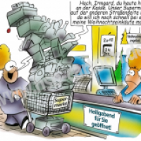 Heiligabendgeschäft