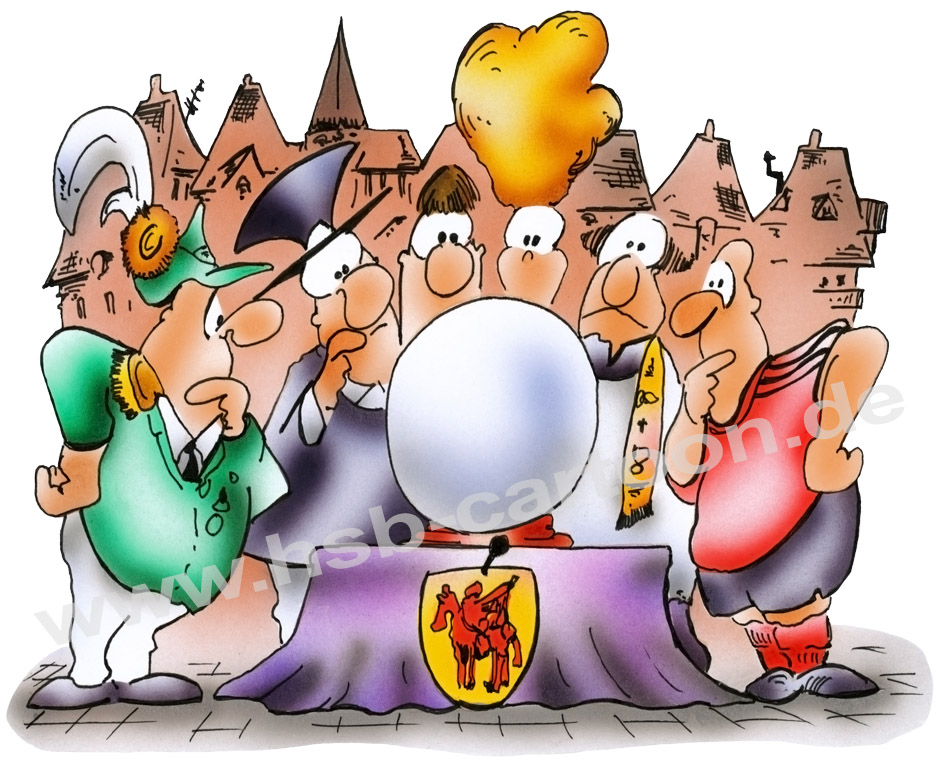 Karrikatur: Neujahr 1