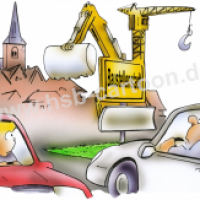 Baustelle Stadt