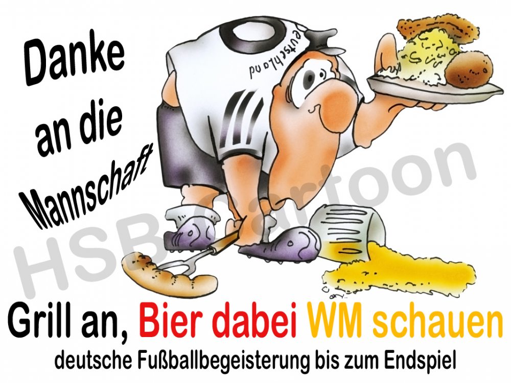 Cartoon: Kein Bock mehr auf WM? 1