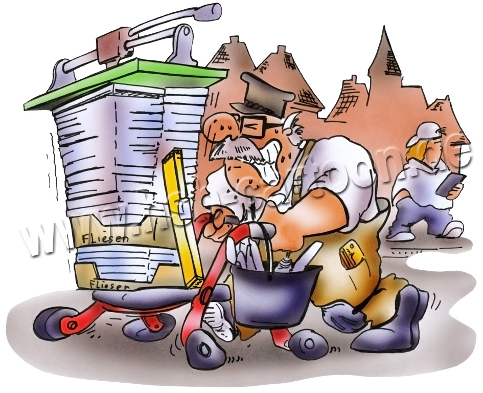 Cartoon: Handwerkernachwuchs 1