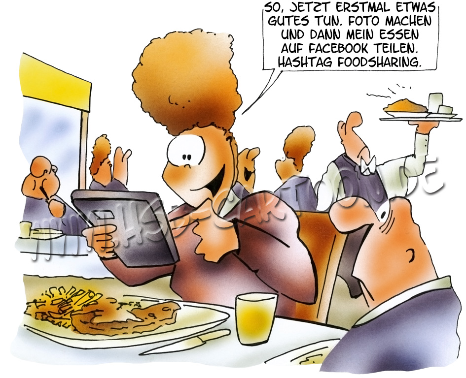 Cartoon: Foodsharing 1