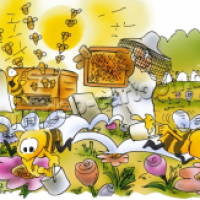 Fleißige Bienen