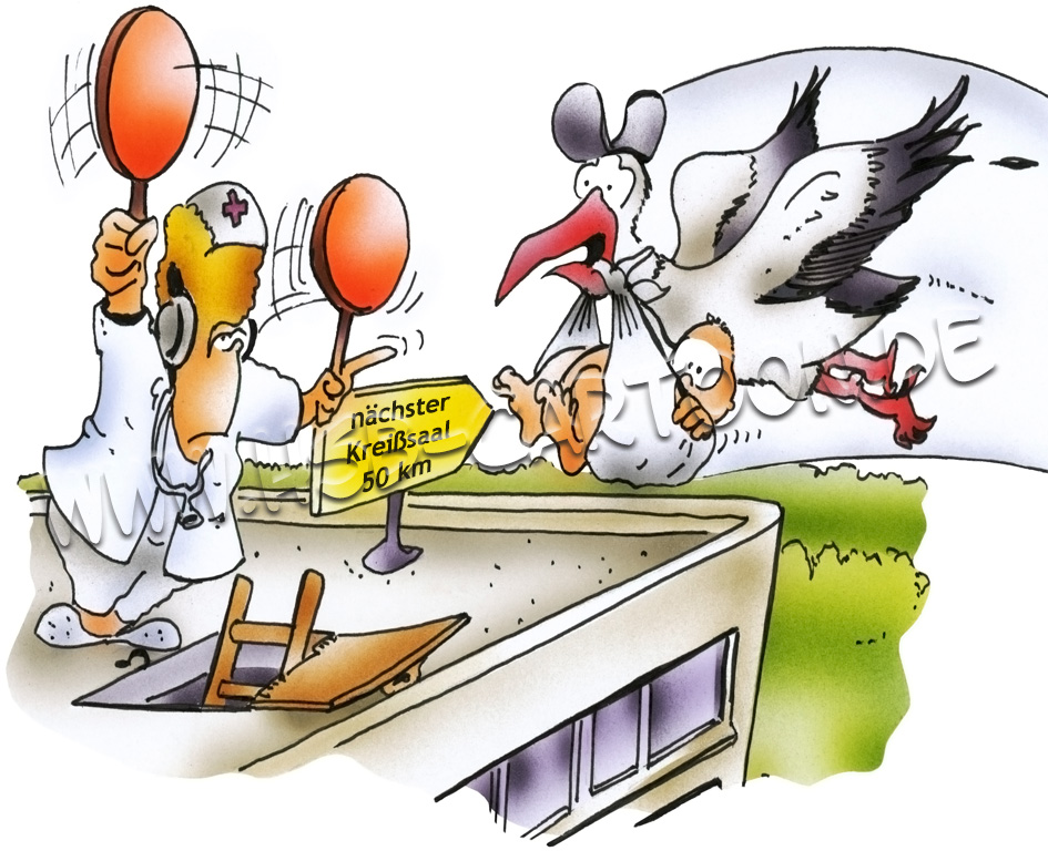 Cartoon: Schließung Kreissäle 1