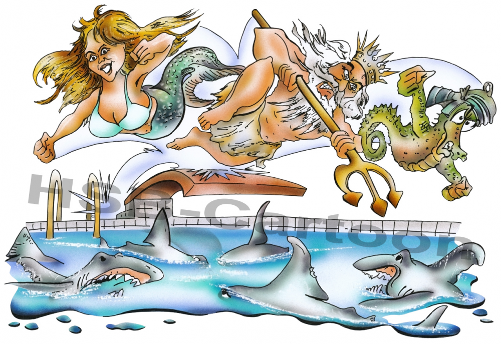 Illustration: Freibadrettung 1