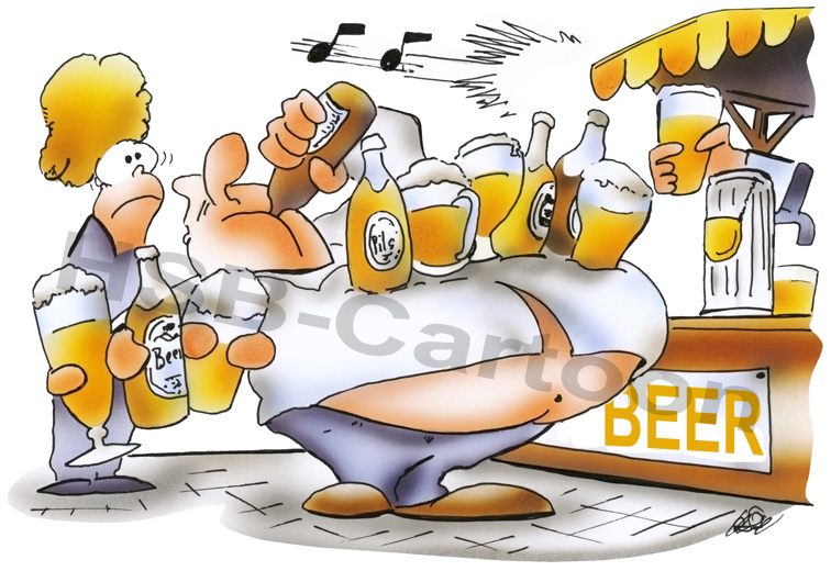 Cartoon: Bier 1
