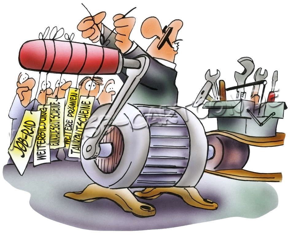 Cartoon: Fachkräfteangebote 1