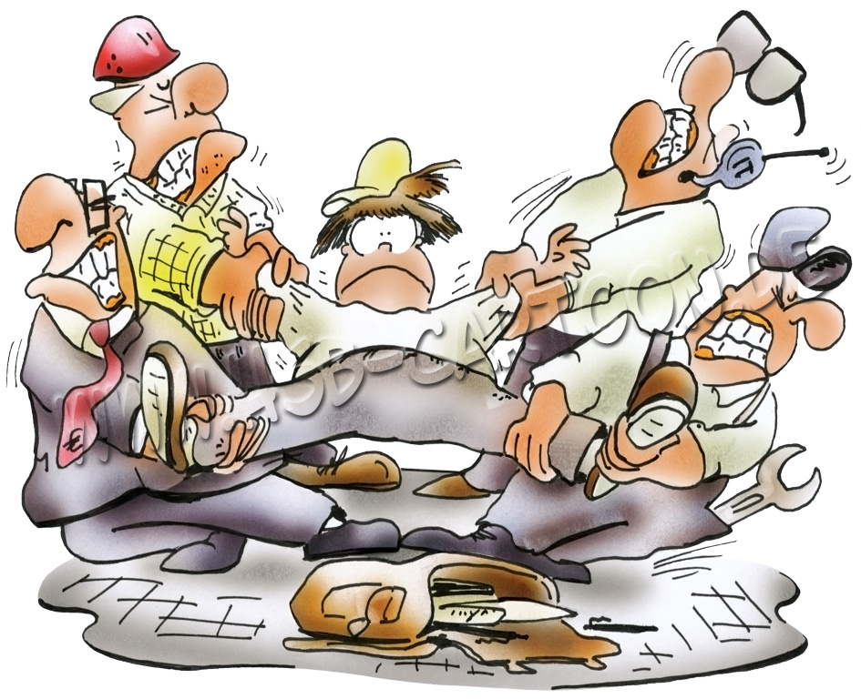 Cartoon: Lehrlinge 1