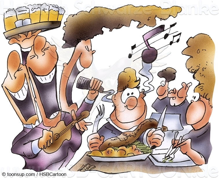 Cartoon: Musiklokal 1