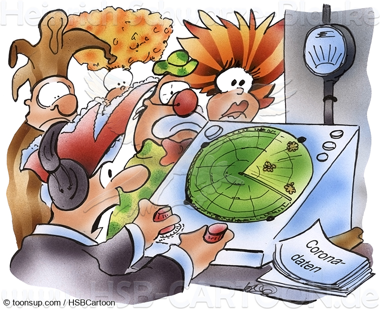 Cartoon: Karnevalsradar 1