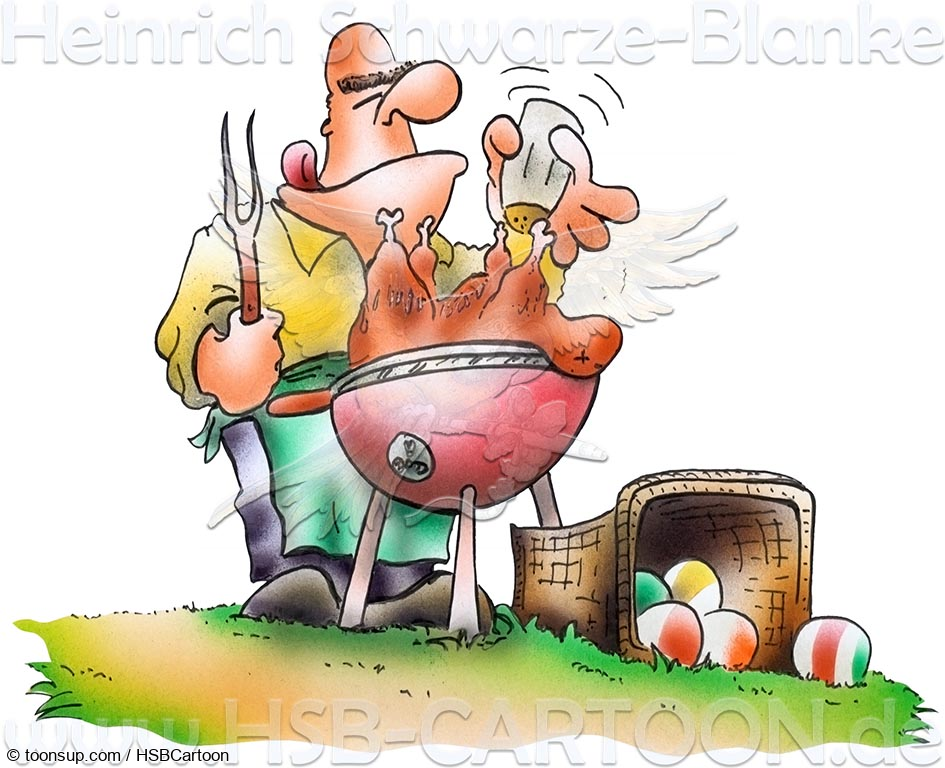 Cartoon: Osterlamm 2.0 1