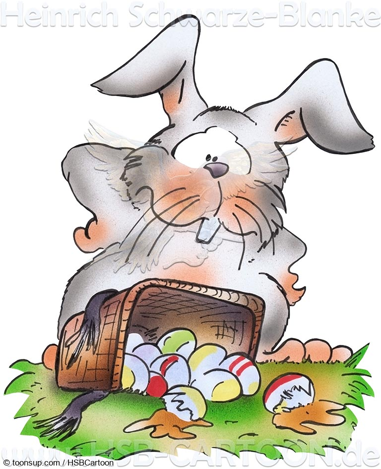 Cartoon: Ostern fällt um/aus 1
