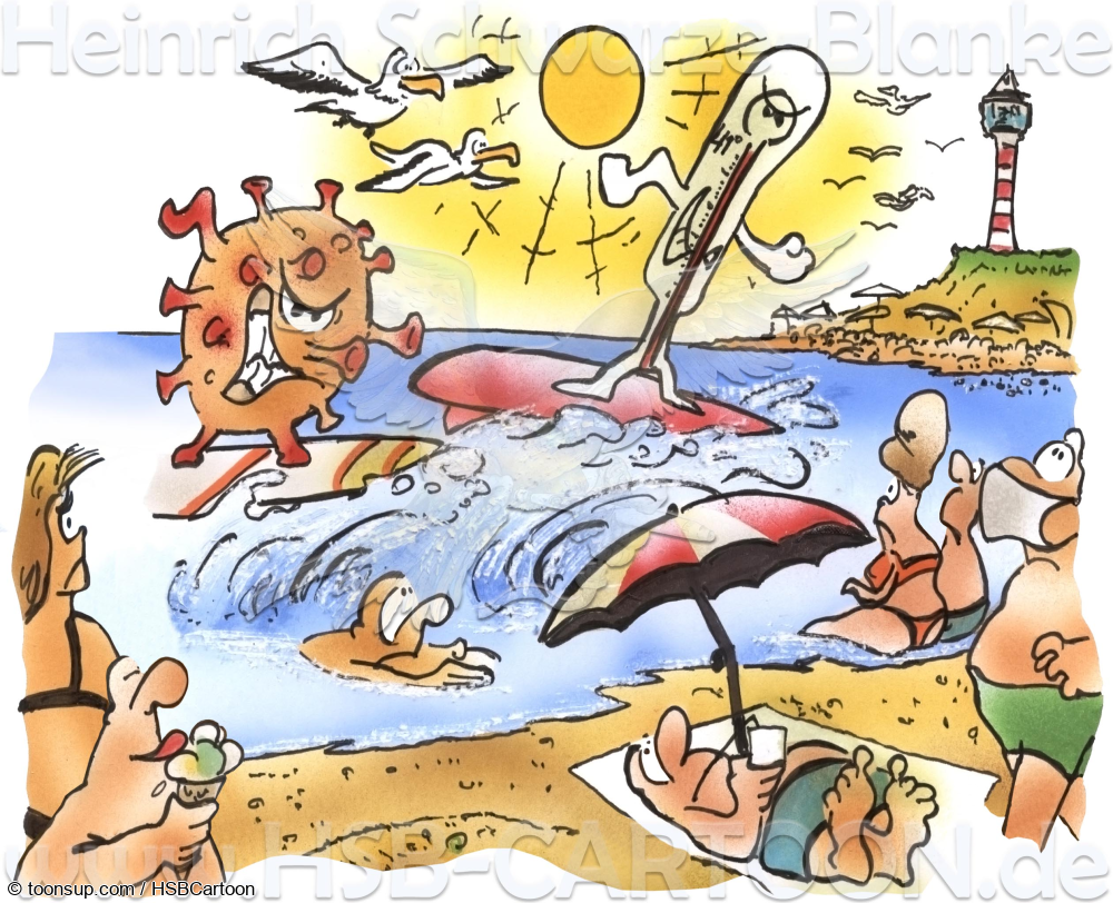 Cartoon: Die nächste Welle kommt 1