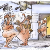 Kalt duschen